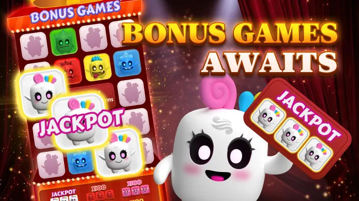 Colorful Nustar arcade games with bright lights