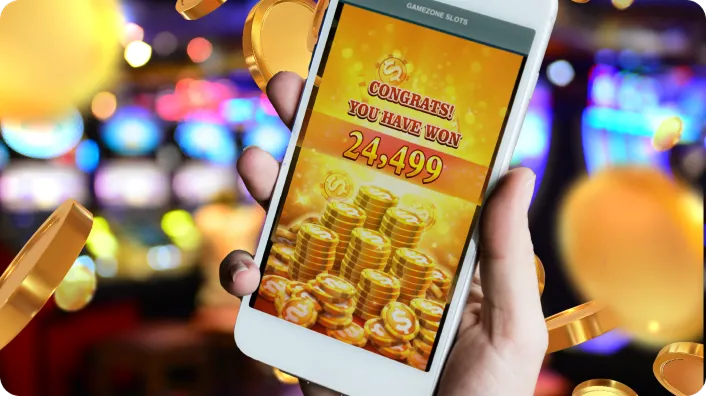 Nustar online poker table with chips and cards